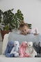 Happy Horse Konijn Richie Knuffel 58cm - Donkerroze - Baby knuffel
