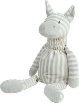 Happy Horse Zebra Zac Knuffel 38cm - Blauw - Baby knuffel