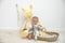 Happy Horse Zebra Ziggy Knuffel 38cm - Geel - Baby knuffel
