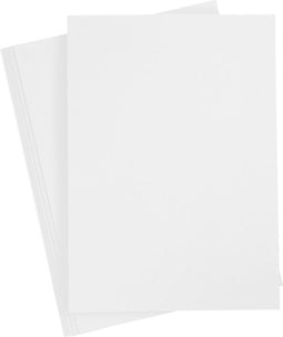 Happy Moments Happy Moments Gekleurd Papier A4 80 gr Wit 20 stuks.