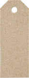 Happy Moments Labels Naturel 3 X 8 Cm Karton 20 Stuks