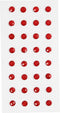 Happy Moments Strasstenen Rood 8 Mm 32 Stuks