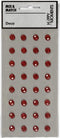 Happy Moments Strasstenen Rood 8 Mm 32 Stuks