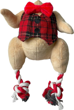 Happy Pet Christmas Ropee Kalkoen