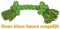 Happy Pet Flossin Fun 2 Knoop - MEDIUM 38X7X7 CM
