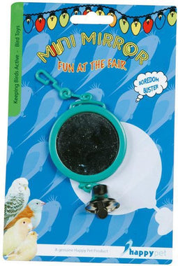 Happy Pet Fun At The Fair Round Mirror - 15X7.5X2 CM