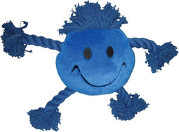 Happy Pet Happy Faces Pluche Smiley Blauw - 29X26X8 CM