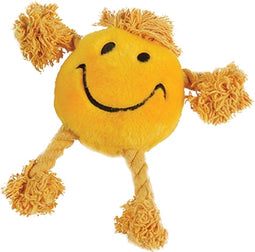 Happy Pet Happy Faces Pluche Smiley Geel - 29X26X8 CM