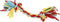 Happy Pet Hondentrektouw Twist-tee 32 X 6 Cm Katoen