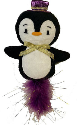 Happy Pet kerst Gemstone Forest Pinguin Kicker 22 x 10 x 2,5 cm