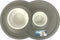 Happy Pet Mad About Pets Voerbak / Drinkbak Volcano Dubbel Mokka
