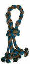 Happy Pet Multi Tugger Flostouw Blauw / Oranje 39X13X8 CM