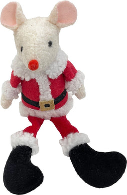 Happy pet Santa muis