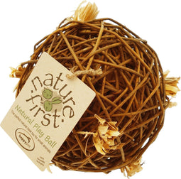 Happy Pet Speelbal Wilg Nature First - 17X17X17 CM