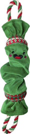 Happy Pet Top N Tail Ropee Christmas Cracker Groen