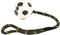 Happy Pet Tough Toys Werptouw Met Rubber Voetbal - 37.5X6.5X6.5 CM
