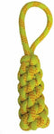 Happy Pet Twisted Tugger Flostouw Geel / Oranje 32X8X8 CM