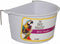 Happy Pet Voerbak Half Rond - SMALL 7.5X5.5X3.5 CM