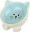 Happy Pet Voerbak Kat Orb Blauw / Creme