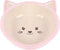 Happy pet voerbak kitten roze / creme