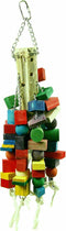 Happy Pet Vogelspeelgoed Supersize Hout - 63X20X20 CM