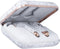 Happy Plugs Air 1 Plus - In-ear oordopjes - Wit Marmer