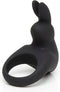 HAPPY RABBIT - HAPPY RABBIT RECHARGEABLE COCK RING BLACK