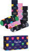 Happy Socks 3 paar sokken - Heren & Dames - Maat 41-46 - Dieren, Kat