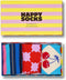 Happy Socks - 3-Pack Checks and Stripes Gift Set Maat 41-46