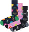Happy Socks 3paar sokken - Heren & Dames - Maat 36-40 - Dieren, Kat