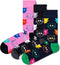 Happy Socks 3paar sokken - Heren & Dames - Maat 36-40 - Dieren, Kat