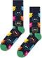 Happy Socks 3paar sokken - Heren & Dames - Maat 36-40 - Dieren, Kat