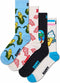 Happy Socks - 4-Pack Corny Summer Socks Gift Set Maat 41-46