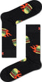 Happy Socks giftbox 2P sokken blast off burger zwart - 36-40