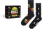 Happy Socks giftbox 2P sokken blast off burger zwart - 41-46