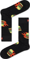Happy Socks giftbox 2P sokken blast off burger zwart - 41-46