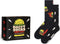 Happy Socks giftbox 2P sokken blast off burger zwart - 41-46