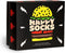Happy Socks giftbox 2P sokken blast off burger zwart - 41-46