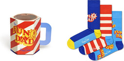 Happy Socks giftbox 3P sokken father of the year multi - 36-40