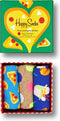 Happy Socks pizza love giftbox 3P multi - 36-40