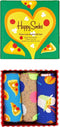 Happy Socks pizza love giftbox 3P multi - 41-46