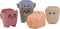 Happy World - Bio Plastic - Stapel Emmers en Bekers - 28x7x27cm - Sinterklaas Cadeau - Schoencadeautjes Sinterklaas