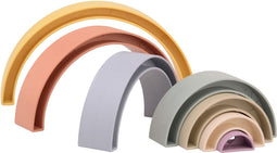 Happy World Bio Plastic Stapel Regenboog