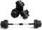 Happygetfit - 2 in 1 Verstelbare halterset met anti-slip handvat, 30 KG in gewicht verstelbaar, 8 x 2,5kg / 8 x 1,25kg, Dumbbell set training apparatuur voor thuis of gymnastiek oefeningen, Duurzame fitness barbell