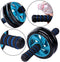 Happygetfit - AB Roller, Ab Wheel, buiktrainer met kniesteun voor efficiënte buikspiertraining