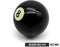 Happygetfit - Black Ball Nummer 8 voor Biljart | 57.2 (Zwart)