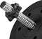 Happygetfit - Halterset, 20 kg, korte halters, gietijzeren halters met stersluitingen, fitness, gymnastiek, halters voor krachttraining