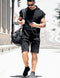 Happygetfit - Heren Gym Tank Tops Sport T Shirt Dunne Fitness Spiervest Mouwloos Hoodies met Zakken
