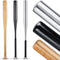 Happygetfit - Honkbalknuppel van Hout of Aluminium - Honkbal Knuppel 31 inch - Honkbalknuppels antislip solide afwerking