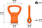 Happygetfit - Kettlebell Grip Draagbare Gewicht - Gewichtsgreep - Krachttraining Workout Crossfit Gym Bodybuilding